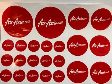 AirAsia 스티커 세트