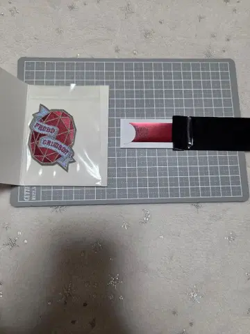 탭 특전 은색 테이프 은테 트레이딩 와펜