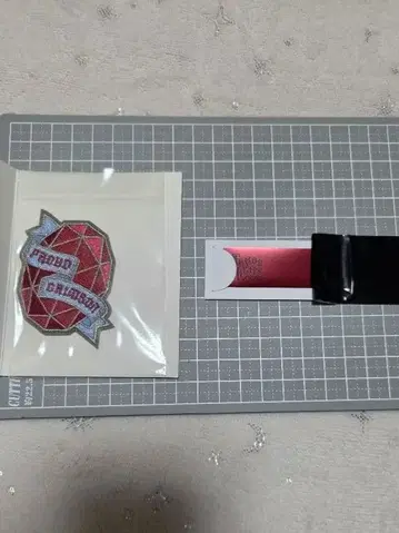 탭 특전 은색 테이프 은테 트레이딩 와펜