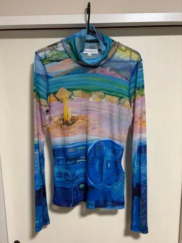 제이더블유 앤더슨 24AW 시스루 스킨 탑 롱