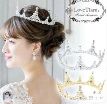 [ 새상품급 ] LoveTiara 러브티아라 스텔라 크라운 실버