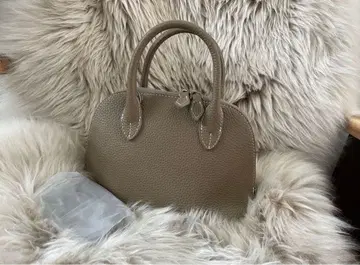 [ 새상품급 ] 천연 가죽 부가티 스타일 백