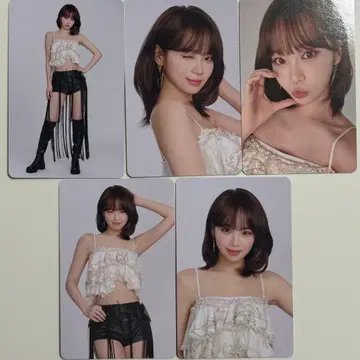 LE SSERAFIM 도쿄돔 한정판 포토 카드 채원