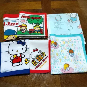 산리오 쇼와 레트로 손수건 세트