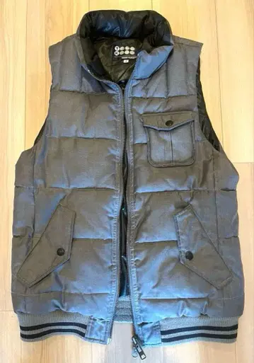 TK TAKEO KIKUCHI 그레이 다운 베스트 사이즈 3