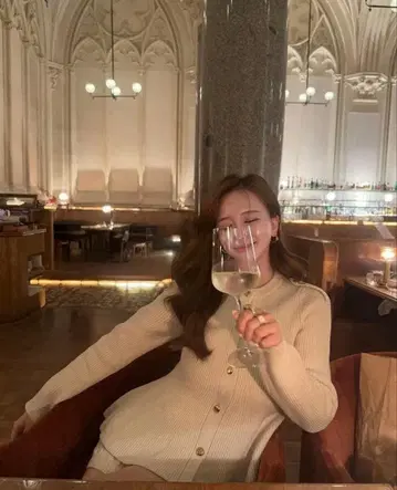 THE TOE 가디건 아이보리 화이트 S