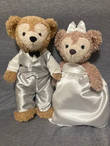 1세트 한정판 더피 셰리메이 웨딩 코스튬 웨딩