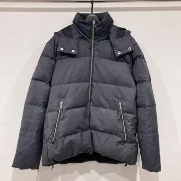 2450-11 417 EDIFICE 에디피스 다운 자켓 겨울 블랙