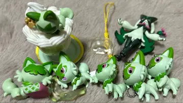 [금일 한정 특가] 포켓몬스터 냐오하 마스카나 피규어 7점