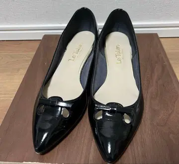 탈론 에나멜 펌프스 24cm