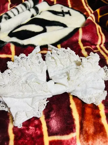 [ 새상품 ] BABY 화이트 레이스 머리띠