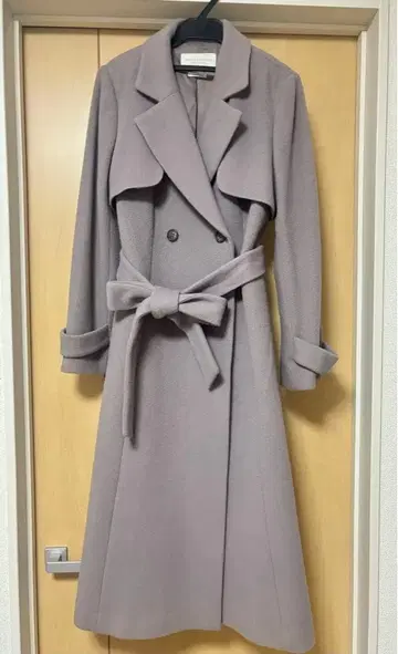 프로포션 바디 드레싱 트렌치 울 코트