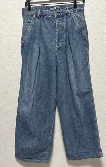 INSCRIRE 아스크레 와이드 데님