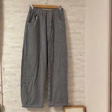 나루 히코리 데님 노포 팬츠