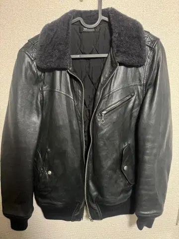 루드 갤러리 플라이트 자켓 rude gallery 가죽 자켓