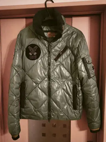 AVIREX 아비렉스 밀리터리 자켓 M 그린