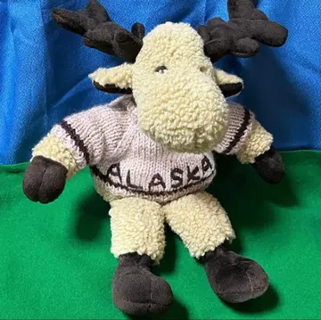 순록 엘크 봉제 인형 ALASKA 알래스카 크리스마스 모후모후