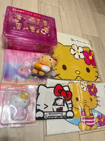 새상품 해피 복권 헬로키티 7종