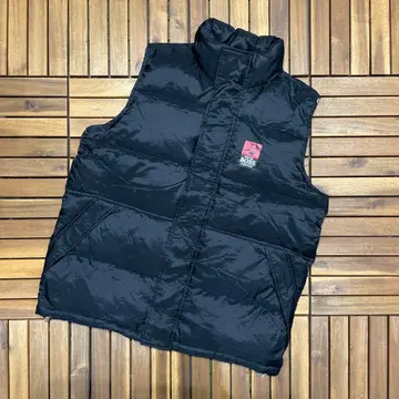 새상품급 SUNTORY BOSS 나일론 다운 베스트 보스점퍼 기업 상품