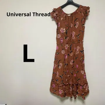 Universal Thread [ L ] 플라워 프린트 원피스