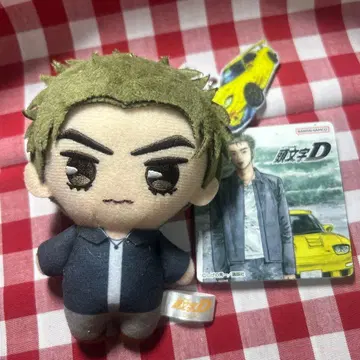 이니셜D 타카하시 쿄스케 마스코트 봉제 인형 키링 시게노 슈이치
