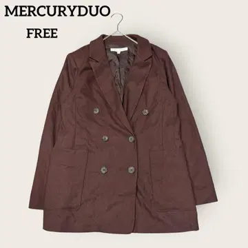 MERCURYDUO 깔끔 엘레강트 출퇴근 더블 자켓 예쁜 색 F