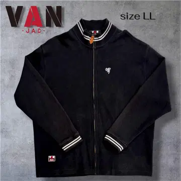 [ VAN JAC ]  코튼 집업 블루종