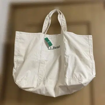 미사용 새상품 L.L.Bean 글로서리 토트 라지