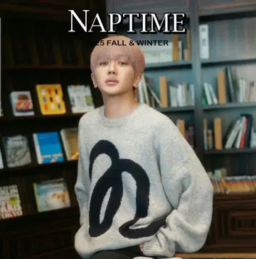 NAPTIME 니트 풀오버 그레이
