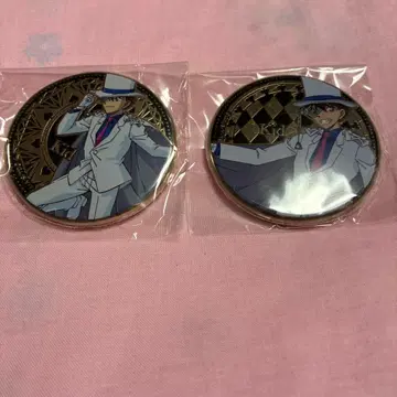 명탐정 코난 금 배지 괴도 키드 2종