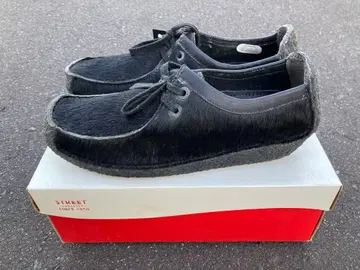 Clarks 클락스 나탈리 왈라비 블랙 송치 가죽 UK8