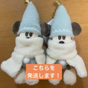 [택 포함 새상품] 리루린린 인형 배지 파랑 스카이블루