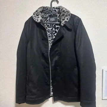 666 n-1 레오파드 덱 자켓 펑크