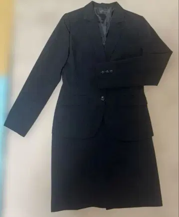 Add Rouge 블랙 여성용 취업 정장