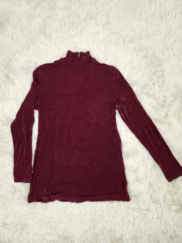 Leilian 레리안 V넥 보르도