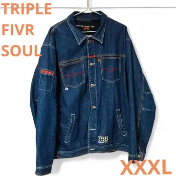 TRIPLE FIVE SOUL 데님 자켓 G XXXL