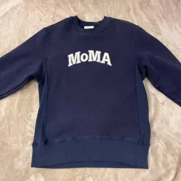 [인기] MOMA 맨투맨 네이비 S사이즈