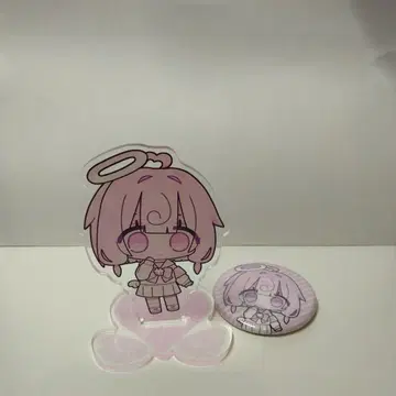 모모네노이 아크릴 스탠드 캔뱃지 세트