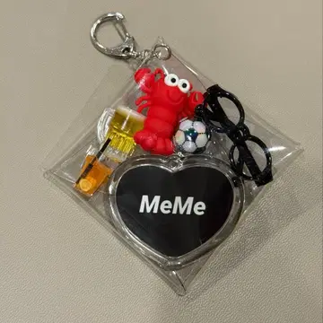 SnowMan 수납 파우치 키링 메메