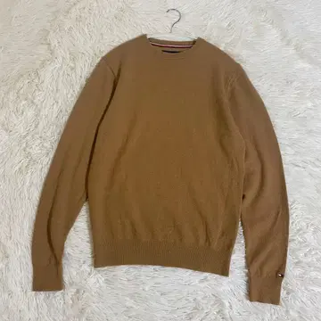 새상품급 타미힐피거 캐시미어 100% 니트 스웨터 S 남성용