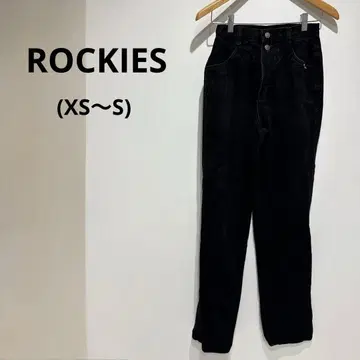 빈티지 ROCKIES (로키스) 블랙 데님 팬츠 (XS~S)