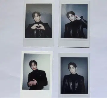 준호 폴라로이드풍 사진 4장 세트