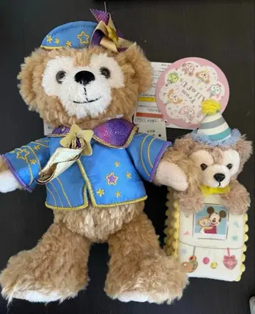 새상품 더피 포지 플러시 봉제 인형 리스트 밴드 마스코트