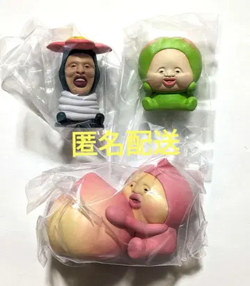 코비토즈칸 1번 복권 E상 미니 피규어 3개 세트