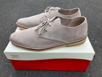 Clarks POINT BLANK 포인트 블랭크 샌드 스웨이드 UK8