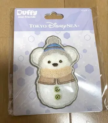 디즈니씨 더피 시크릿 스노우위 데이 패친