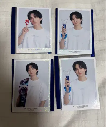 FANTASTICS 사와모토 나츠키 포토 카드 시크릿 4장 세트