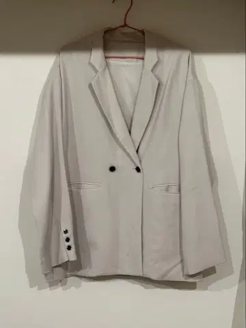 아들러 테일러드 자켓 화이트