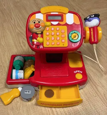 호빵맨 계산대 완구 빨간색