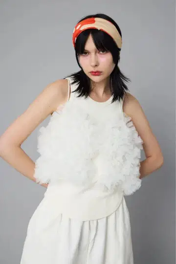 [ HeRIN.CYE ] Many frill bustier